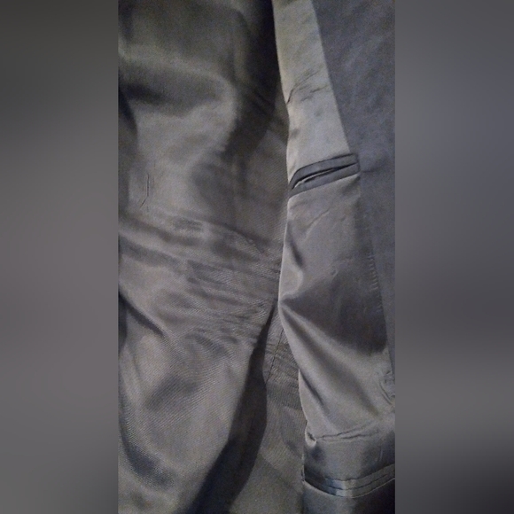 Gray Suede Garrison Park Blazer - Picture 3 of 6